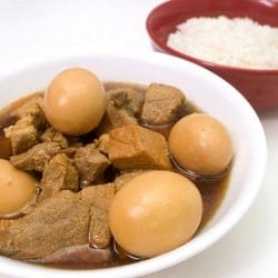 Vietnamese Braised Pork with Eggs