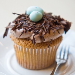 Banana Chocolate Cupcake