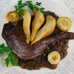 Duck Legs Braised in Pinot Noir