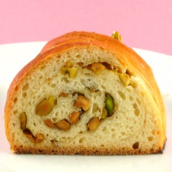 Sliced Pistachio Coffee Ring