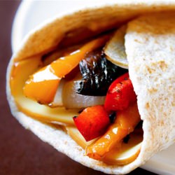 Roasted Veggie Wrap