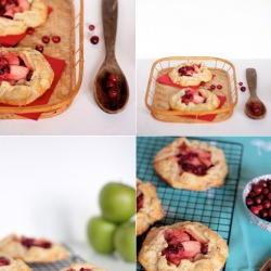 Apple-Cranberry Galettes