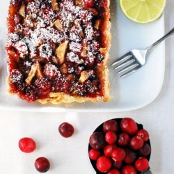 Cranberry Lime Tart