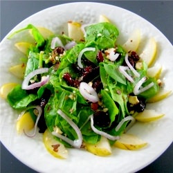 Spinach Asian Pear Salad