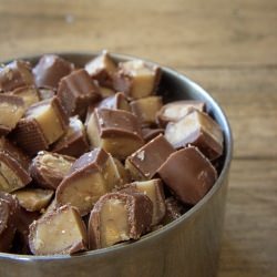 Heath Bar Blondies