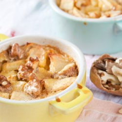 Apple Walnut Clafoutis