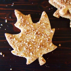 Maple-Pecan Shortbread Cookies