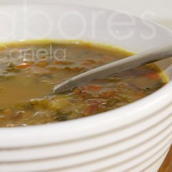 Lentil soup with Cumin and Lemon
