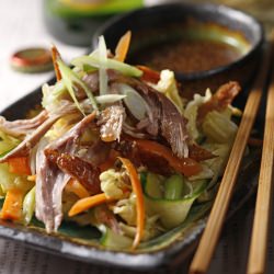 Open Aromatic Duck Salad