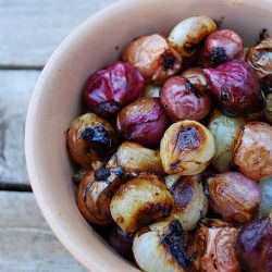 Balsamic Roasted Pearl Onions