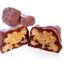 Peanut Butter Crisp Squares