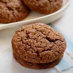 Sugar-Topped Molasses Spice Cookies