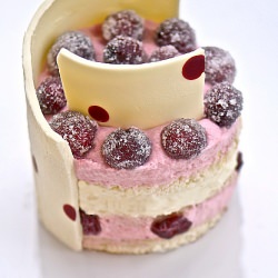 Cranberry and White Chocolate Cake