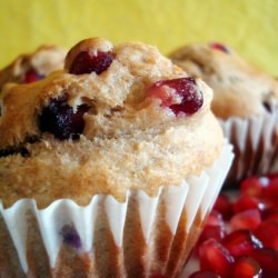 Pomegranate Ginger Muffin