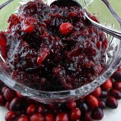 Maple Cranberry Sauce