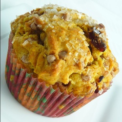 Pumpkin Cranberry Muffins