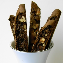 Chocolate Walnut Biscotti