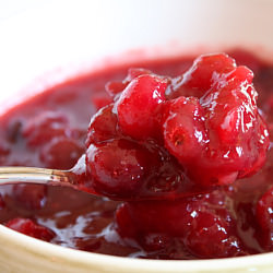Maple Tangerine Cranberry Sauce
