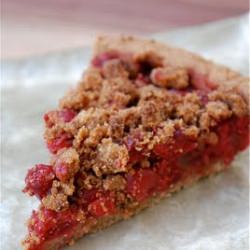 Cranberry-Ginger Streusel Pie