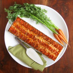 Savory Carrot and Leek Tart
