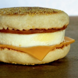 Ham & Cheese Breakfast Sandwich