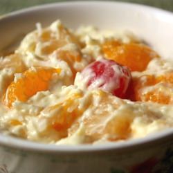 Ambrosia Salad with Coconut Milk
