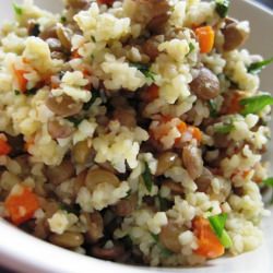 Bulgur & Lentil Salad