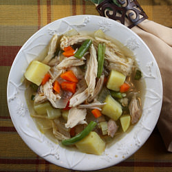 Next Day Turkey Soup