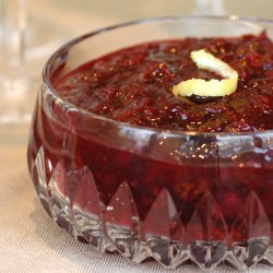 Cranberry-Dried Cherry Relish