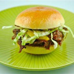 Asian Beef Short Rib Sliders
