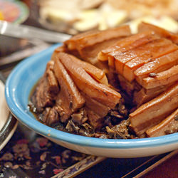 Pork Belly with Mustard Greens
