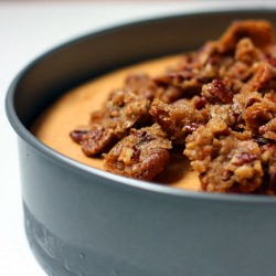 Pumpkin cheesecake