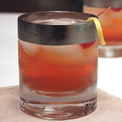 Pomegranate Manhattan