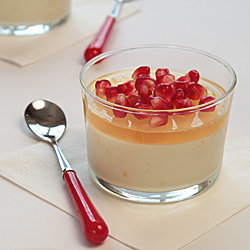 Meyer Lemon Verrines with Pomegrana