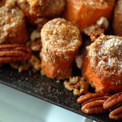 Cookie-Crusted Sweet Potatoes