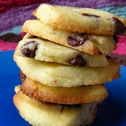 Chocolate Chip Shortbread