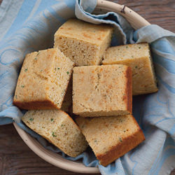 Cheddar Chive Cornbread