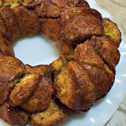 Pumpkin Pie Brioche Monkey Bread