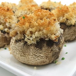 Jalapeno Bacon Stuffed Mushrooms
