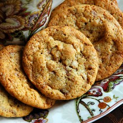 Toffee Walnut Cookies