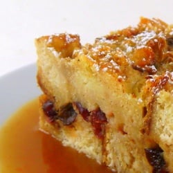 Cranberry Bread Pudding
