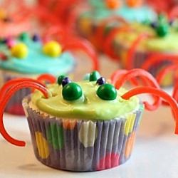 Doodle Bug Cupcakes