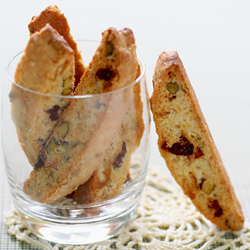 Biscotti with Pistachios
