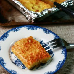 Zucchini, Mushroom & Cheese Slice
