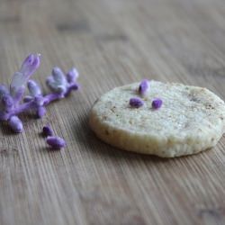 Lavender Shortbread Cookies