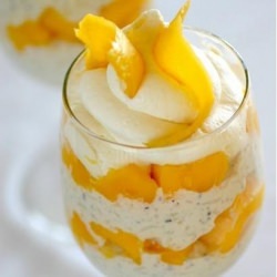 Rice Pudding and Mango