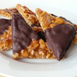 Orange Florentine Shortbreads