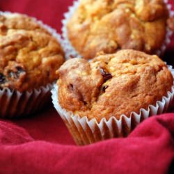 Pumpkin Cranberry Muffins
