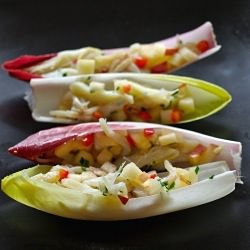 Belgian Endive Crab Salad Bites