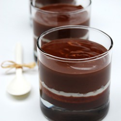 Three Chocolate Verrine